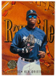 Ken Griffey, Jr. 1996 Fleer Ultra Gold Medallion Rawhide Card #4 (Seattle Mariners/HOF)