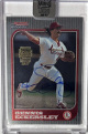 Dennis Eckersley signed 2017 Bowman Chrome Archives Signature Series On Card Auto #37- /35 (Cardinals/HOF/Factory Sealed)