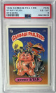 1985 Topps Garbage Pail Kids Series 1 Stinky Stan Matte Stickers #22b- PSA Graded 6 EX-MT