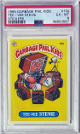 1985 Topps Garbage Pail Kids Series 1 Tee-Vee Stevie Stickers #10a- PSA Graded 6 EX-MT