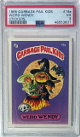 1985 Topps Garbage Pail Kids Series 1 Weird Wendy Stickers #16a- PSA Graded 3 VG