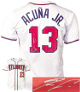 Ronald Acuna Jr. signed Atlanta White Prostyle Jersey- Beckett Witnessed