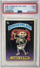 1985 Topps Garbage Pail Kids Series 1 Thin Lynn Stickers #29b- PSA Graded 7 NM