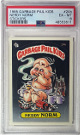 1985 Topps Garbage Pail Kids Series 1 Nerdy Norm Stickers #24b- PSA Graded 6 EX-MT