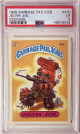 1985 Topps Garbage Pail Kids Series 1 Joltin' Joe Stickers #41b- PSA Graded 5 EX