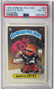 1985 Topps Garbage Pail Kids Series 1 Graffiti Petey Stickers #30b- PSA Graded 6 EX-MT