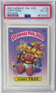 1985 Topps Garbage Pail Kids Series 1 Furry Fran Stickers #12a- PSA Graded 4 VG