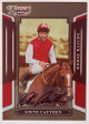 Steve Cauthen signed 2008 Donruss Legends Horse Racing Auto Card #106- /1236 (Triple Crown)