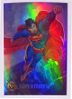 1995 Skybox DC Legends SUPERMAN Power Chrome Legacy Refractor Card #L1