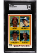1978 Topps Rookie Catchers Baseball Card #708- SGC Graded 7 NM (Dale Murphy/Lance Parrish RC. Braves/MVP/Tigers)
