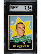 Ed/Eddie Giacomin 1968-69 O-Pee-Chee NHL All-Star Card #205- SGC Graded 7.5 NM+ (Detroit Red Wings/ Rangers/HOF)