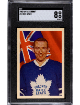 Bob Nevin 1963-64 Parkhurst NHL Card #10- SGC Graded 8 NM-MT (Toronto Maple Leafs)