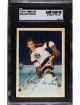 Larry Wilson 1953-54 Parkhurst Card #74- SGC Slabbed Authentic (Evidence of Trimming/Chicago Blackhawks)