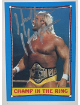 Hulk Hogan signed 1987 Topps WWF Champ in the Ring On Card Auto #37- COA