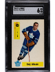 Gary Aldcorn 1958-59 Parkhurst NHL Card #18- SGC Graded 6 EX-NM (Toronto Maple Leafs)