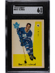 Bert Olmstead 1959-60 Parkhurst NHL Card #40- SGC Graded 6 EX-NM (Toronto Maple Leafs)