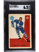 Gary Edmundson 1959-60 Parkhurst NHL Card #48- SGC Graded 6.5 EX-NM+ (Toronto Maple Leafs)