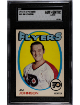 Jim Johnson 1971-72 O-Pee-Chee NHL Card #48- SGC Slabbed Authentic Altered (Philadelphia Flyers)