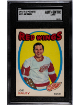 Joe Daley 1971-72 O-Pee-Chee NHL Card #137- SGC Slabbed Authentic Altered (Detroit Red Wings)