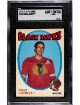 Doug Jarrett 1971-72 O-Pee-Chee NHL Card #208- SGC Slabbed Authentic Altered (Chicago Black Hawks)