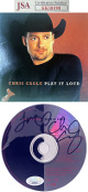 Chris Cagle signed 2000 Play It Loud CD w/ Cover Booklet & Case- JSA