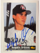 Magglio Ordonez signed 1994 Classic Rookie On Card Auto (RC) #17- COA (Hickory Crawdads)