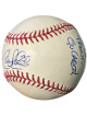 Colby Rasmus signed Rawlings Official Major League Baseball Trent Go Cards!- COA (St. Louis Cardinals)