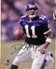 Daunte Culpepper signed Minnesota Vikings NFL Licensed 8x10 Photo #11 imperfect- COA