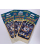 Mario Lemieux 1992-93 NHL Seasons Action Player Patch- Lot of 3- Pittsburgh Penguins/New/Sealed