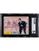 Larry Mickey 1968-69 O-Pee-Chee NHL Rookie (RC) Card #195 - SGC Graded 7 NM (Toronto Maple Leafs)