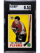 Joe Watson 1969-70 O-Pee-Chee NHL Card #93- SGC Graded 8.5 NM-MT+ (Philadelphia Flyers)