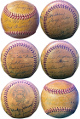 1948 Boston Red Sox Team Signed Reach ROAL Baseball 23 Sig-Joe McCarthy/Bobby Doerr/Boo Ferris/Sam Mele/Denny Gatehouse COA