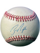 Billy Ripken signed Rawlings Official Major League Baseball minor tone- COA (Baltimore Orioles)