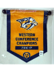 Nashville Predators 2016-17 Western Conference Champions Arena Giveaway Mini Banner NHL Hockey