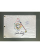 John Daly signed Lion Logo Golf Flag Matted 18x24- COA (Long John/Open/PGA Champ)