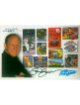 Sam Bass signed Official Nascar Artist 9x6 Promotional Racing Card/Photo- COA