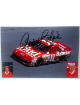 Geoff Bodine signed 6.75x4.25 Budweiser #11 Post Card/Photo- COA