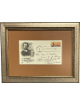 Paul N Carlin signed US FDC/Stamp 1985 New York NY Frederic Bartholdi Statue of Liberty Framing-COA