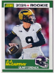 JJ (J.J) McCarthy 2024 Panini Score Rookie Card (RC) #8 (Michigan/Vikings)