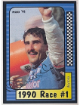 Derrike Cope has hand signed this 1991 Maxx Daytona 500 Race #1 NASCAR On Card Auto- COA