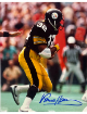 Franco Harris signed Pittsburgh Steelers 8x10 Photo- Beckett Review/Show Ticket/Photo/Tuff Stuff COA