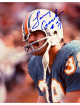 Larry Csonka signed Miami Dolphins 8x10 Photo #39- Beckett Review/NFL Alumni LOA