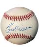 Earl Weaver signed ROAL Rawlings Official American League Baseball minor tone- COA (Baltimore Orioles)