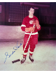 Gordie Howe signed Detroit Red Wings NHL Licensed 8x10 Photo imperfect- Ken Goldin, The Score Board, Inc COA