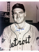 George Kell signed Detroit Tigers MLB Licensed 8x10 Photo imperfect- COA/Show Ticket