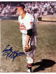 Early Wynn signed Cleveland MLB Licensed 8x10 Photo- Tuff Stuff COA/Show Ticket (HOF)