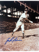 Johnny Sain signed Boston Braves Vintage Sepia Tone MLB Licensed 8x10 Photo imperfect- COA/CSA Show Ticket