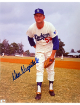 Don Drysdale signed Los Angeles Dodgers MLB Licensed 8x10 Photo- NFL Alumni LOA (HOF/62 CY)