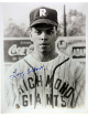 Larry Kimbrough signed Richmond Giants B&W 8x10 Photo- CSA COA/Show Ticket/Photo