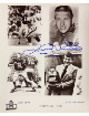 Johnny Unitas signed Baltimore Colts B&W HOF Collage 8x10 Photo- Tuff Stuff LOA